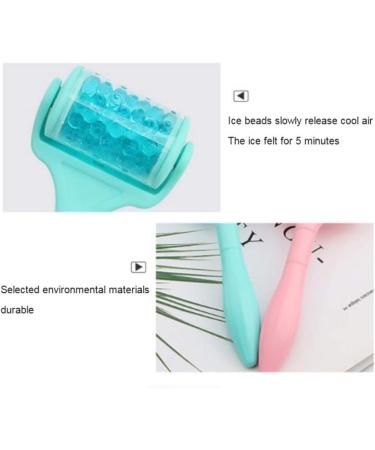 JIAHAO Ice Roller Facial Massager Ice Muscle Beauty Apparatus Ice Rolling Lifting Firming Tighten Skin Tone and Reduce Wrinkles (Pink) - Buy Online on SooperMarket.com