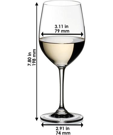 RIEDEL Vinum Chablis Pay 6 Get 8 Chablis/Chardonnay Glasses - 8 Count - Buy Online on SooperMarket.com