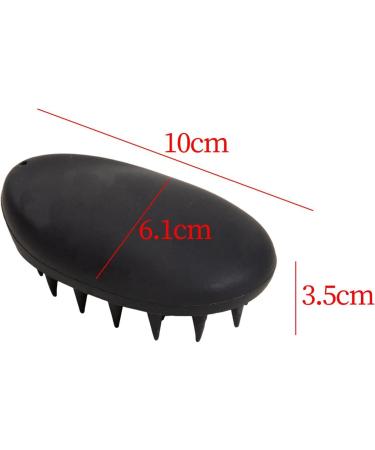 Magideal 2x Scalp Brushes - Deep Cleaning Shampoo Brush for Men & Women | Manual Head Massage Hair Wash - Black - Buy Online on SooperMarket.com