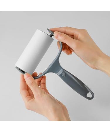 Buy Extra Sticky Pet Hair Lint Roller - Ergonomic Lint Remover for Couch Clothes & Furniture | Reusable Handle & 4 Refills (Shadow Gray) - International Shipping Available - Buy Online on SooperMarket.com