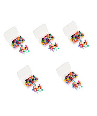 GATUIDA 800 STK tooth coloring code Instrument code rings Color code rings Deliveries Measurement Measurable orthodontic accessories Plastic ring Identification circuit plastic PP Different colors x 5 pieces 0.3x0.3cmx5pcs