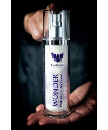 Hairbond United Kingdom Wonder Professional Hair Primer 120ml - Styling Serum for 7 Benefits | Pre-Styler/Conditioner Treatment for Hair Repair & Protection | Ideal for Everyday Use and Holiday Heat Protection | Pack of 1 - Buy Online on SooperMarket.com
