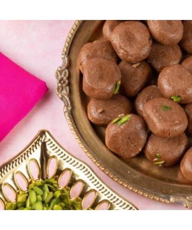 Rakhi Diwali Special (Brown Peda 250g) Gift Hamper for Brother Sister Delicious Indian Traditional Sweets Best Gift For All Occasions Tasty Treat For Family & Friends Sold By Kidzbuzz