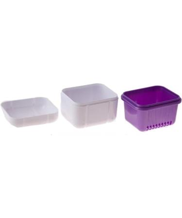 Wisdom Denture Bath with Rinsing Basket - Convenient Denture Cleaning Solution - Buy Online on SooperMarket.com
