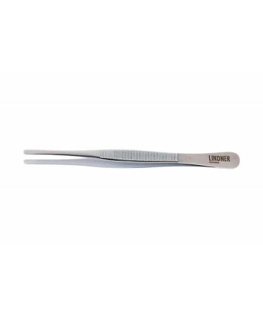 LINDNER The original stainless steel tweezers 115 mm with straight tips