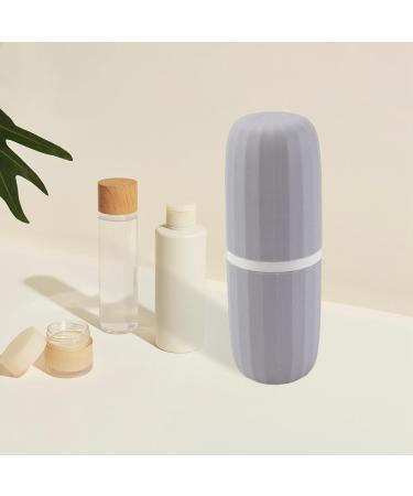 Magideal 5x Portable Toothbrush Holder Set - Compact & Reusable Travel Case for Camping Outdoor & Shower - Buy Online on SooperMarket.com
