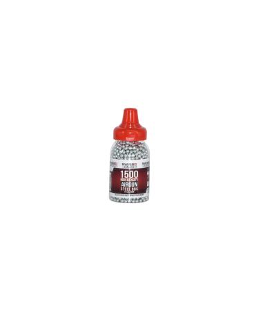 Swiss Arms 1500-Round 0.177 Steel BB's, 4.5mm, Silver, (88015)