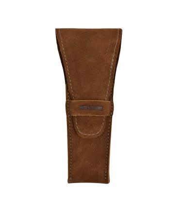 Hide & Drink, Leather Safety Razor Case, Shaving Accessories, Personal Care Essentials, Handmade Includes 101 Year Warranty (Swayze Suede)