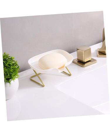 Anneome 1set Soap Drain Box Bar Soap Holder Travel Soap Holder Soap Drainer Soap Drip Kitchen Soap Rack Soap Case Ceramic Travel Container Sink Soap Holder Draining Soap Drain Rack Pp Tray - Buy Online on SooperMarket.com
