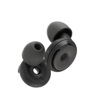 Loop Switch - noise -reducing earplugs with 3 modes |Adaptable passive hearing protection for concentration travel concerts conviviality sport & noise sensitivity |Reusable black