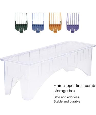 Clipper Guard Holder ANGGREK Guide Box Clipper Limit Comb Storage Box Hair Clipper Positioning Caliper Comb Organizer Case(Limit comb box 8 pcs) - Buy Online on SooperMarket.com