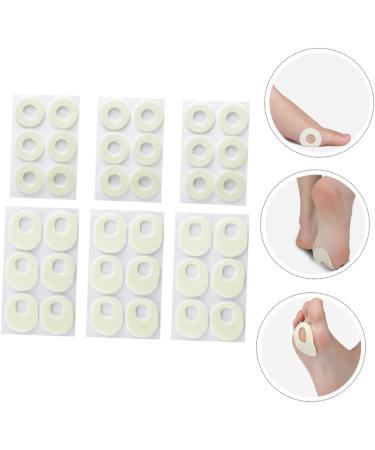 PLAFOPE 6 Sheets Felt Corn Stickers Painless Corn Pads Felt Corn Removers Comfortable Corn Removers Corn Pads for Shoes Comfortable Corn Pads Foot Corn Stickers Foot Corn Treatment Pads - Buy Online on SooperMarket.com