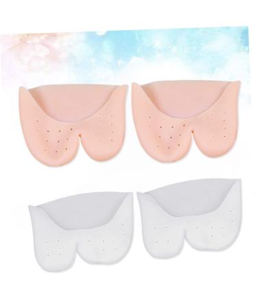 Hemoton 2 Pairs Gel Toe Caps - Soft Big Toe Protectors for Pointe Shoes - Buy Online on SooperMarket.com