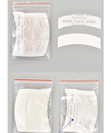 TsoLay 72Pc/Lot No-Shine Wig Tape Double Adhesive Hair Extension Tape Strips Waterproof for Toupee/Lace Front Wigs Film Bonding - Buy Online on SooperMarket.com