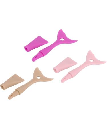 3pcs Reusable Silicone Eyeshadow and Mascara Shield Applicator Guard Pads Stencils Wing Tip Portable Easy Makeup Tool for Face Cream Mask - Buy Online on SooperMarket.com