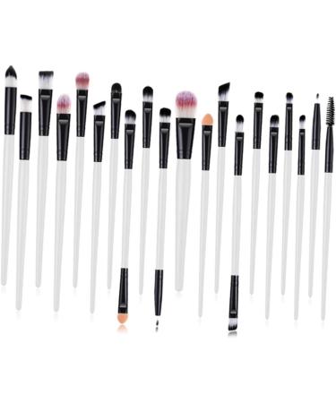 FOYTOKI 20pcs Eye Makeup Eyeliner Eyeshadow Brush Kit Portable Makeup Brush Kit Para Pesta as Eyelash Kits 15.50X1.50X1.50CM As Shown - Buy Online on SooperMarket.com