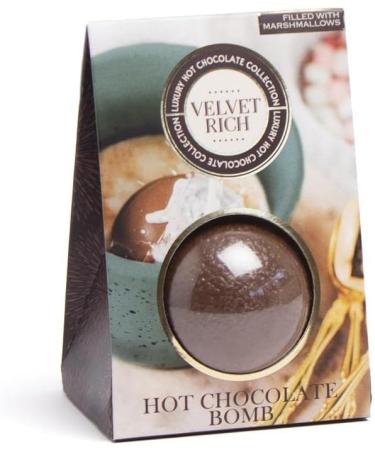 Artinxs velvet Rich Hot Chocolate Bombs Filled With Marshmallow 3 Bombs Luxury Collection Individually Wrapped Melting Balls - Buy Online on SooperMarket.com