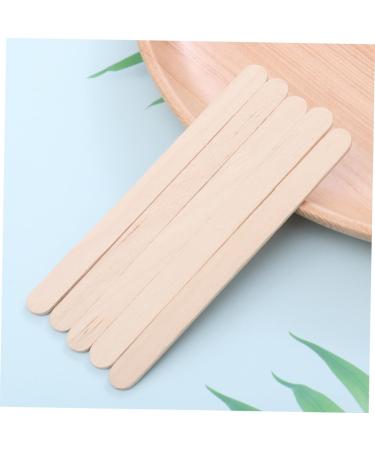 Fomiyes 150-Piece Wood Spatula Set for Cosmetology - Eyebrow Waxing Hair Removal Cosmetic Bags & Mouth Protection Masks - Buy Online on SooperMarket.com