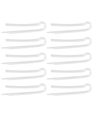 Pack of 10 hearing aid tubes flexible type R BTE earmold hearing aid tubes replacement acoustic tube type R (3.6 * 2.0 mm)