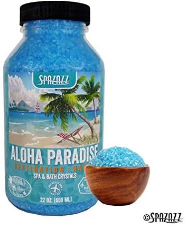 Spazazz Hawaii Aloha Paradise Destination Crystals Container 22 oz - Aromatherapy 1.3 lb (Pack of 1) - Buy Online on SooperMarket.com
