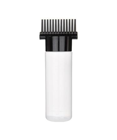180ML Refillable Bottle For Hair Dye Shampoo Plastic Applicator Comb Dispensing Salon Oil Hair Coloring Hairdress Styling Tool