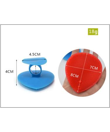 FRCOLOR 8 Pieces Facial Washer Eye Plate Suction Cup Face Massage Teen Silicone Cleaning Brush Face Sponge Face Brush Face Massage Brush Gentle Scrubbing Sink mediumx2pcs - Buy Online on SooperMarket.com