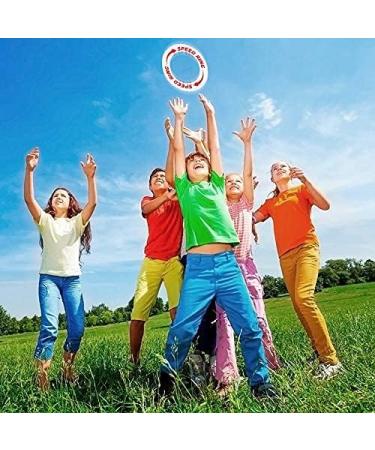 URBANSTREAM Glow in The Dark Flying Rings Discs - 4 Pack | Floats on Water | Light-Up Frisbees - Buy Online on SooperMarket.com