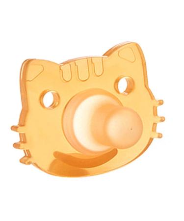 WT-DJJK Dummy Schnuller Baby Children Young Girl Silicon Cat Dummy Schnuller Clip Storage Box Schnuller Nipple Toys' Chain holder Newborn gifts 1