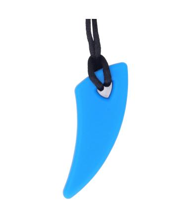Multicolored Tough Tooth-Shaped Silicone Necklace for Oral Motor Skills & Fear Relief - 5 Heat-Resistant Sensory Chewing Chains for PDD - Buy Online on SooperMarket.com