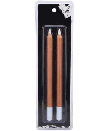 Professional White Coal Sketch Pencils - 2PC Set for Artists | Premium Drawing Supplies & Stationery - Buy Online on SooperMarket.com