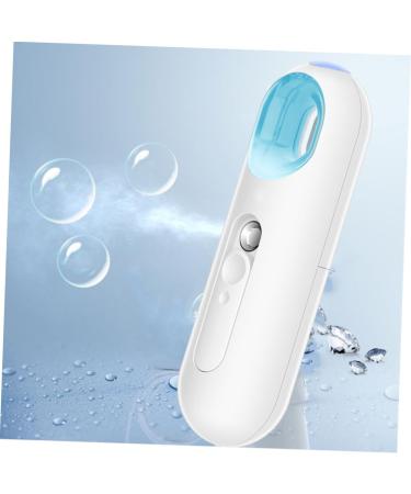 minkissy Steamer Mist Sprayer Mini Face Spray Instruments Portable Dry Battery White - Buy Online on SooperMarket.com