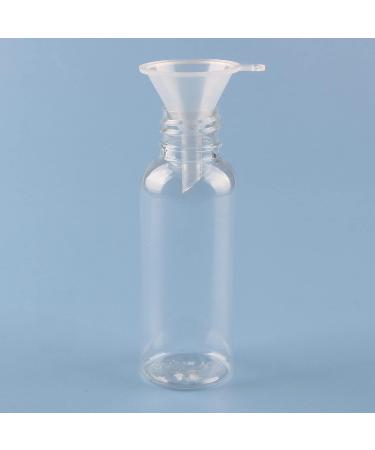 TIANZD 12 Pieces Empty 50 ml Clear PET Plastic Fine Mist Pump Spray Bottles with White Top Portable Sprayer for Perfume Water Cosmetic Travel Containers Refillable 2x Funnel - Buy Online on SooperMarket.com