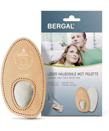Buy Bergal Leather Half Soles with Pad - Size 35/36 | Premium Quality for International Shipping - Buy Online on SooperMarket.com