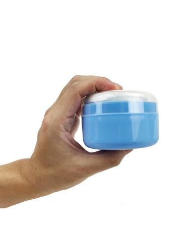 Topwon 3.5'' Baby Powder Puff Kit with Sifter | BPA Free Container Dispenser Case (1 Pack) - Buy Online on SooperMarket.com