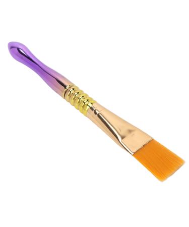 DIY Facial Brush High Density Fine Fiber Hair Even Smear Yet Firm Convenient and Durable Stick Beauty (Golden spiral style)