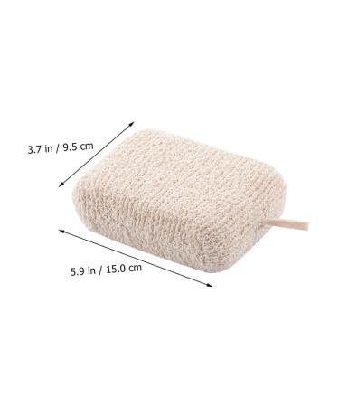 4 Pcs Moisturizing Bath Sponges & Scrubber Gloves - Natural Loofah Body & Face Wash - Soft Shower Sponges for Ultimate Cleanliness - Buy Online on SooperMarket.com