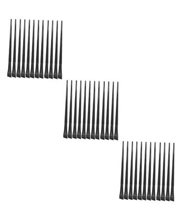 FRCOLOR 36 Pcs Eyeliner Brush Eye Shadow Brush Eyeshadow Eyebrow Brush Makeup Brush Flat Liner Brush Brow Brush Angled Beauty Kit Eyeliner Makeup Tool Practical Eyeliner Brush Makeup Set