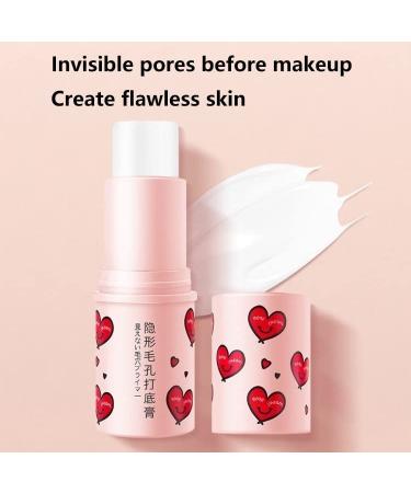 2Pcs Magic Invisible Pore Cream Stick Set - Hydrating Primer & Color Makeup Stick for Face - Buy Online on SooperMarket.com