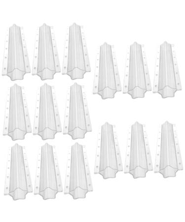 Toddmomy 15 Pcs Vegetable Shaping Mold Garden Tools Watermelon 20x5.5cmx5pcs Transparentx5pcs