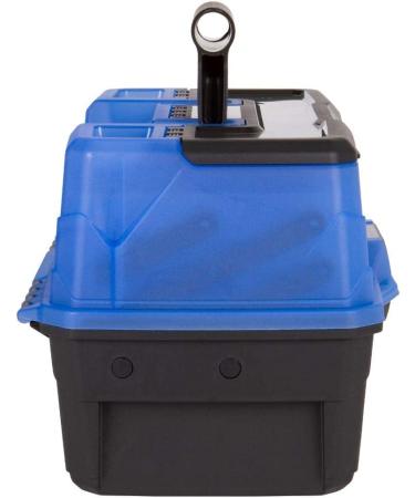 Flambeau Outdoors 6383FB 3-Tray Classic Tackle Box - Portable Organizer Frost Blue/Black - Buy Online on SooperMarket.com