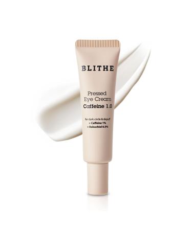 BLITHE Caffeine Eye Serum for Dark Circles and Puffiness Plant-Based Retinol Bakuchiol Niacinamide Sodium Ascorbyl Phosphate 0.67 Fl Oz