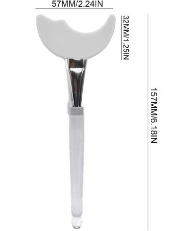 Hugsweet Eyelash Separator Tool | Makeup Tools Eyelash Tool | Reusable Eye Template Eyebrow Stencils Silicone Multifunctional For Beginners Designed For Women Transparent color - Buy Online on SooperMarket.com