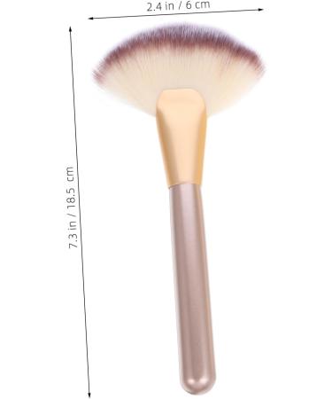 minkissy 3 Sets Makeup Brush Fan Makeup Brush Major Concealer Brush Wooden Handle - Buy Online on SooperMarket.com