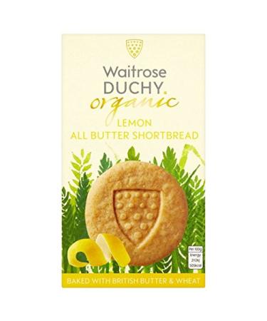 Waitrose Duchy Organic Lemon Shortbread 150g
