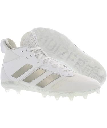 adidas Adizero Lacrosse Cleats - Unisex Size 10 - White/Silver Metallic - Buy Online on SooperMarket.com