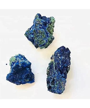 1pc 150g-200g Natural Blue Crystals Stones unpolished Rough Azurite Specimen Chakra Reiki Balancing - Buy Online on SooperMarket.com