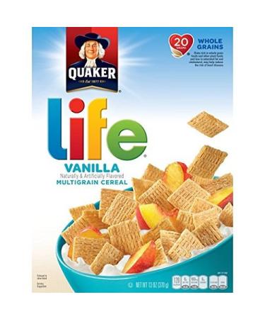 Quaker Life Cereal, Vanilla (2 pack )
