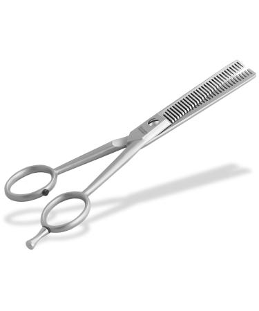 Fell scissors made of solingen Effilier scissors dog scissors with 2-page toothing thinning scissors made in germany fur hair scissors with a sharp cut for dogs cats for thinning out the animal fur (15.24 cm)
