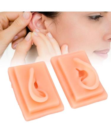 Ear Model Silicone Ear Model Acupuncture Practice Human Soft Teaching Left Right Ear Model - Buy Online on SooperMarket.com