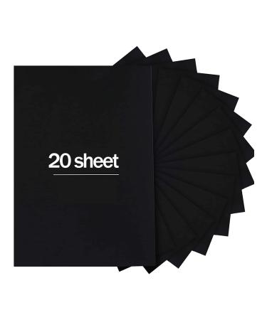 20 Sheets Black Cardstock 8.5 x 11  250gsm/92lb Black cardstock Paper for DIY Arts Christmas Cards Making  Black Craft Paper for Invitations  Stationary Printing Scrapbook Supplies